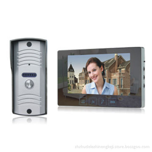 7-inch Video Doorphone, Rainproof/Anti-riot, 700TVL, Outdoor